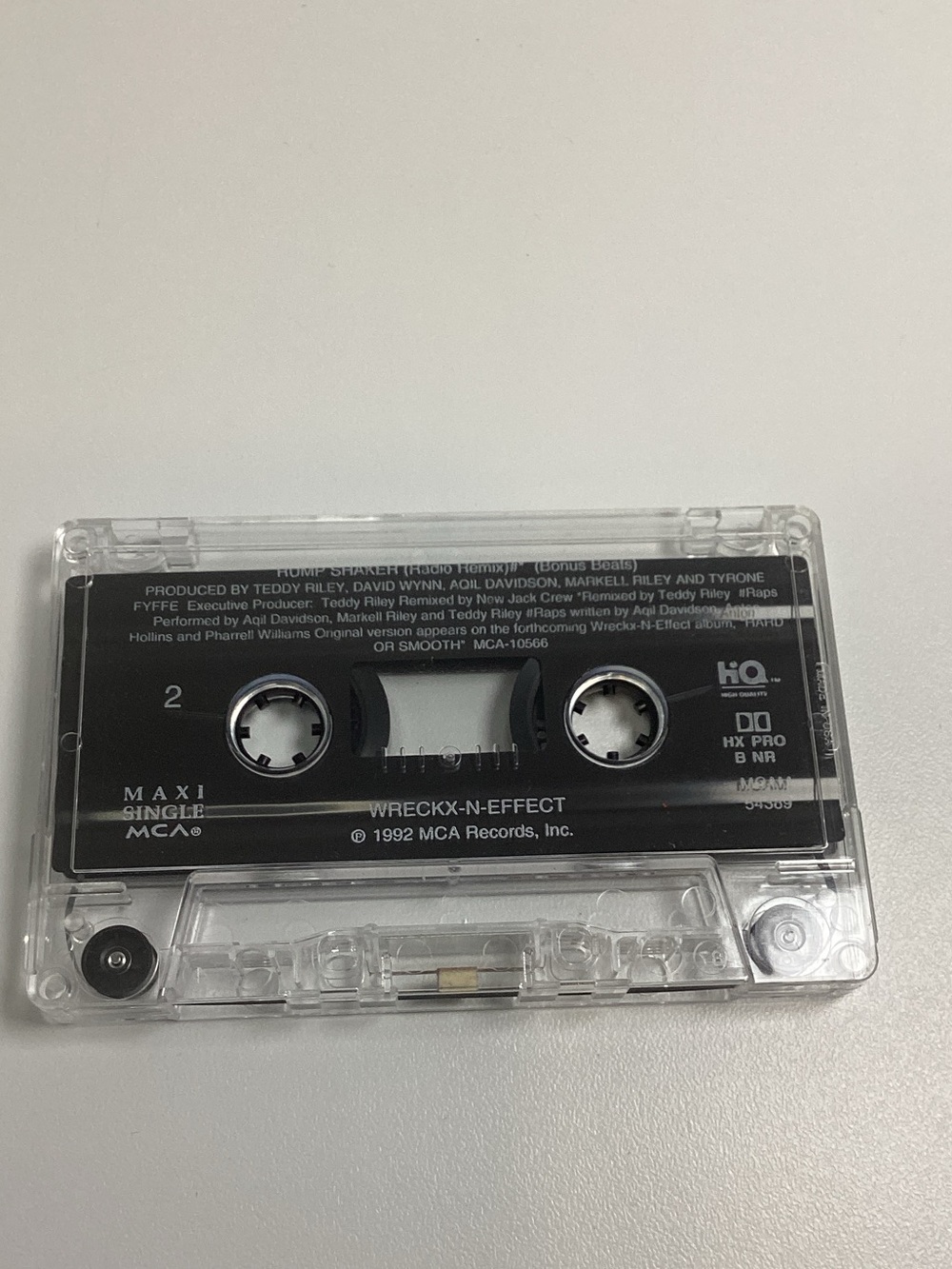 🐵 Wreckx-N-Effect "Rump Shaker" Maxi Single Cassette - Picture 7 of 7